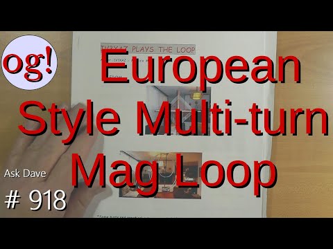 European Style Multi-turn Mag Loop (#918)