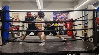 JG고등부 선수반 스파링🥊 1R앞손 2~3R 양손