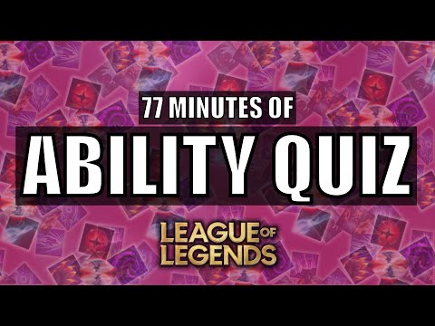 LoL Ability Quiz | Guess The Champions By The Abilities