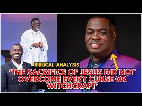🤔'the sacrifice of Jesus did not overcome every curse/witchcraft' Bishop Tackie-Yarboi ft Ps Otabil
