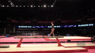 MARTIN Claire (FRA) - 2015 Artistic Worlds - Qualifications Balance Beam