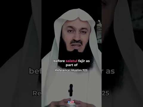 Make sure to pray 2 rakats before Fajr 🤲 #muftimenk #muftiismailemenk #fajr #shorts #islamicshorts