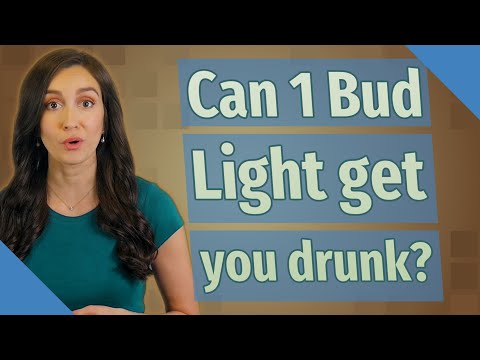 YouTube video about: Does bud light get you drunk?