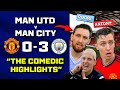 UNSEEN FOOTAGE OF MAN UTD V MAN CITY!!! **THE COMEDIC HIGHLIGHTS**