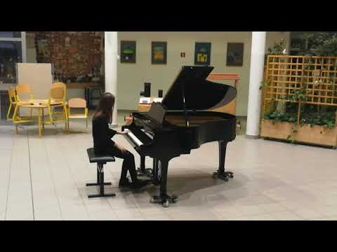 Ela plays piano Marjan Kozina - Divertimento 2