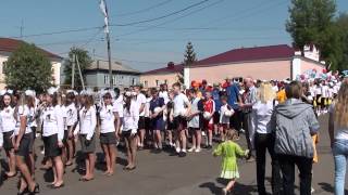 preview picture of video 'Парад 9 мая 2012, Болхов, школьники'