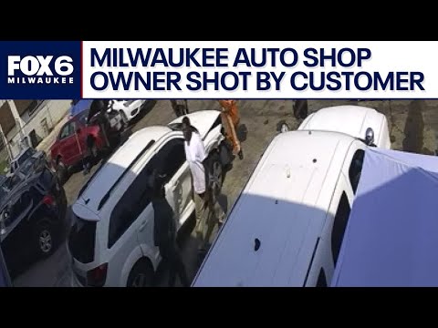 Milwaukee auto shop owner shot by customer, seriously injured | FOX6 News Milwaukee