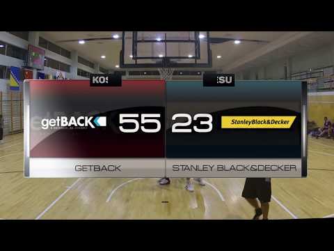 GetBack vs Stanley Black&Decker - III kolejka - Warszawa - Koszykarska Liga Biznesu