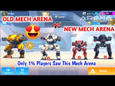 OLD Mech Arena Only 1% Players Saw Vs New Mech Arena 😱😱
