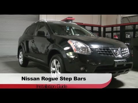 Spyder Auto Installation: 2008-12 Nissan Rogue Step Bars