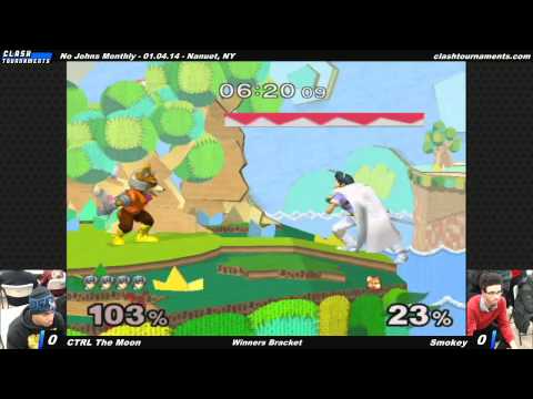 SSBM - CTRL The Moon vs Smokey - No Johns Monthly