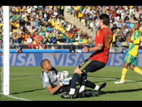 Itumeleng Khune the Goalkeeper of South Afrika