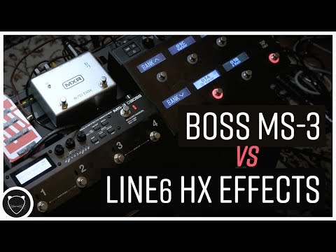 Line 6 HX Effects vs BOSS MS-3