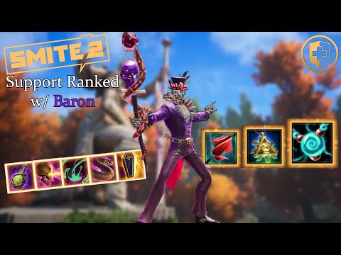Smite 2: Baron Support Ranked (From a GrandMaster)