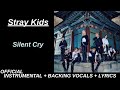 Stray Kids 'Silent Cry' Official Karaoke With Backing Vocals + Lyrics