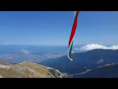 Bulgarian national anthem on Vihren peak, Pirin (2017)