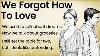 The Distance Between Us ✅ Emotional English Story  Graded Reader (B1–B2 Level) ✅