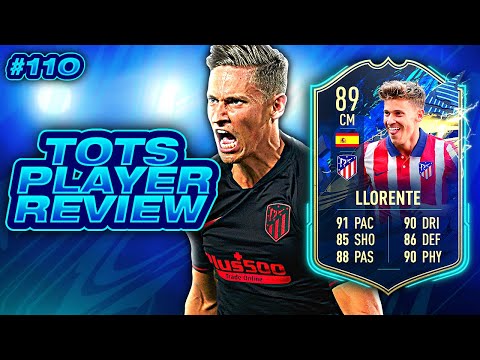 BROKE BOY RTG II #110 - LA LIGA GULLIT? 89 RATED TOTS LLORENTE REVIEW - FIFA 21 ULTIMATE TEAM