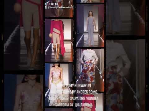 ROME IS MY RUNWAY # 1 altaroma/Andres Romo by Andres Romo/Roni Studios/Salvatore Vignola/Sartoria 74