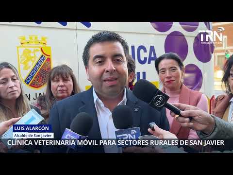San Javier da un salto en bienestar animal: Gobierno del Maule entrega clínica veterinaria móvil par