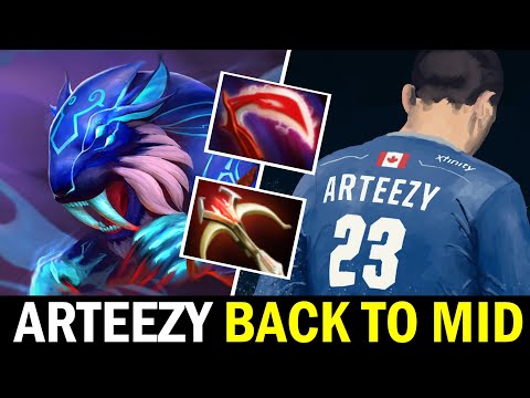 ARTEEZY back to MID with Full Damage Build MIRANA Dota 2