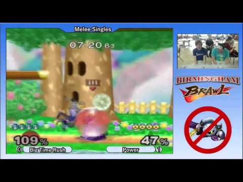 Birmingham Brawl 3 Melee Singles - Big Time Rush (Peach) vs. Power (Sheik)
