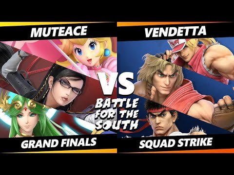 Battle for the South GRAND FINALS - MuteAce Vs. Vendetta - Smash Ultimate - SSBU