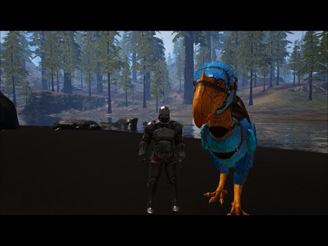 O dia que eu domei a minha primeira Ave do Terror - ARK: Survival Evolved