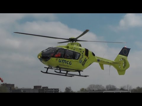 [700ste Video][Landing & Take-off] Lifeliner 4 [PH-MMT] vanaf ongeval op Terschelling naar het MCL