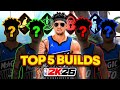 TOP 5 BEST BUILDS ON NBA 2K26 SEASON 3 BEST BUILD FOR EVERY POSITION NBA 2K26