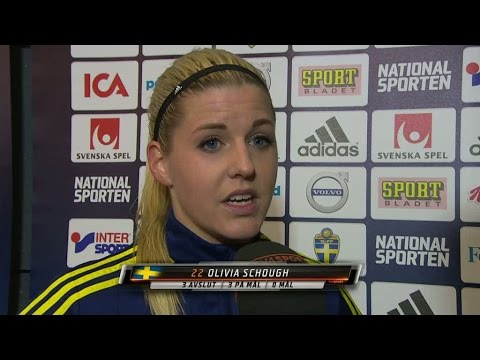 Olivia Schough: "Vi skapar väldigt många lägen" - TV4 Sport