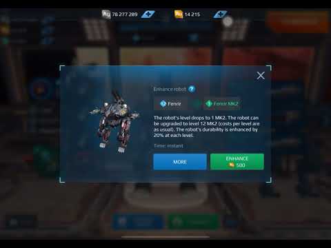 War Robots Fenrir MK2 Avenger Storm