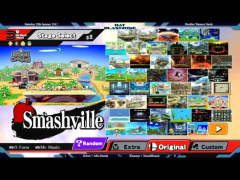 DAT BlastZone 18 - Doubles Winners Finals - Kibzu + Afro Smash vs Khanage + SmashBound