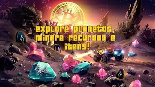 Novo game NFT de exploração espacial, batalhas, mineração, craft, LandRocker, +NOVO+ Stake Metacene
