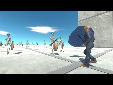 15X Skeleton Warrior Death Run Animal Revolt Battle Simulator