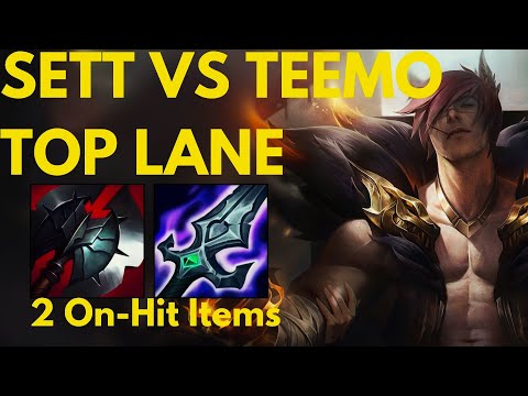 SETT VS TEEMO [TOP LANE]