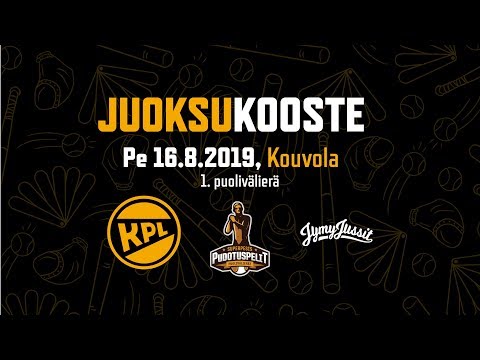 Juoksukooste: KPL - JymyJussit / 16.8.2019