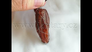Náhrdelník z ukrajinského jantaru PU-8