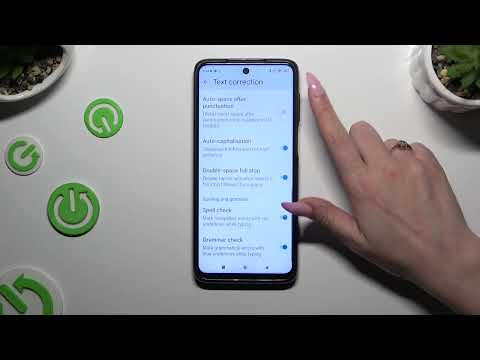 Xiaomi Redmi Note 9s - How to Enter Text Correction Options | Manage Text Correction