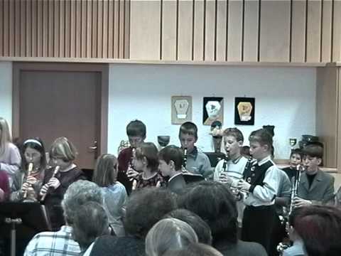Eurovisionsmelodie -Klassenkonzert, Musikschule Haag -2001