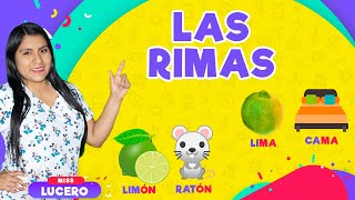 Las rimas, palabras que riman | Miss Lucero