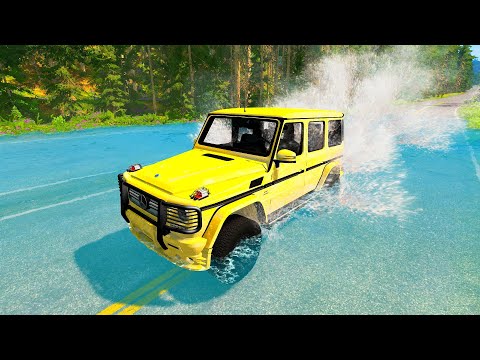Cars vs Deep Water #2 - BeamNG.Drive Crashes | Best Crashes Compilation