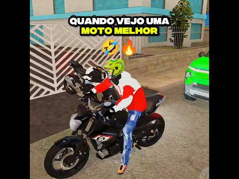 QUANDO EU VEJO UMA MOTO MELHOR QUE A MINHA MOSCANDO 👀🤣🔥 #eliteautobrasil #jogosmobile #motos