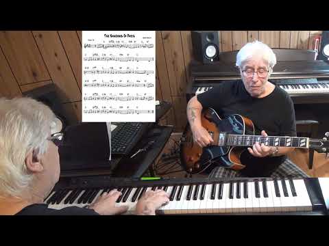 The Shadows Of Paris - Jazz guitar & piano cover ( Henry Mancini )