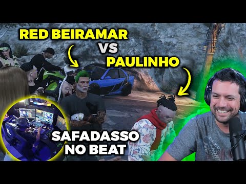 BATALHA DE RIMA ENTRE PAULINHO E RED BEIRAMAR | GTA RP COMPLEXO