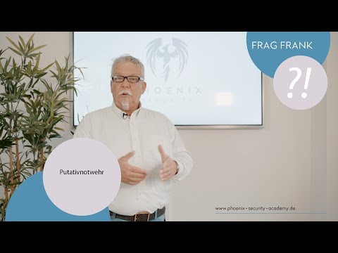 FRAG FRANK #33 - Putativnotwehr! Was genau ist das?  #34asachkunde #prüfung