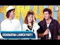 Sunny Deol Divya Bharti At The Launch Party Of Their Movie Vishwatma Flashback Video