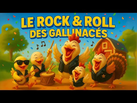 The Rock & Roll of the Poultry 🐔🐣🎸 | Children's Song 🎶
