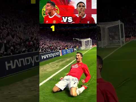 Ronaldo Knee Slide Celebration VS Trent Alexander Arnold Shush Celebration