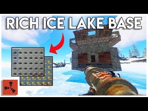 RAIDING a SUPER RICH ICE LAKE BASE! - Rust